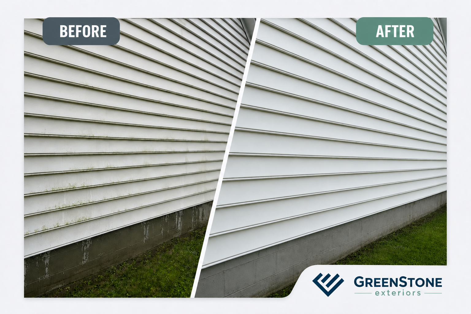Dublin Soft Wash — Siding